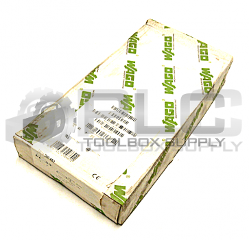 NEW SEALED BOX OF 100 WAGO 280-653 3-CONDUCTOR THROUGH TERMINAL BLOCK