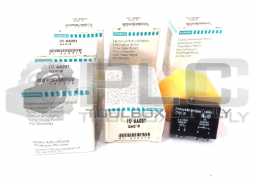 NEW LOT OF 6 SIEMENS POTTER BRUMFIELD OAC-5 4A031 RELAY
