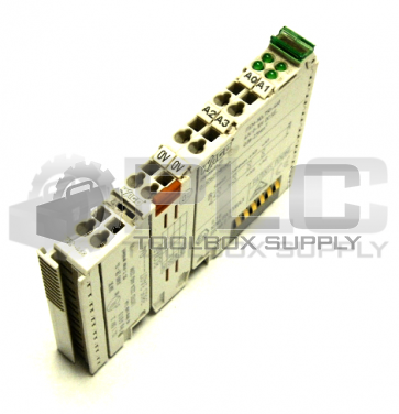 WAGO 750-468 4-CHANNEL ANALOG INPUT MODULE