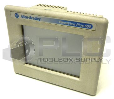 ALLEN BRADLEY 2711P-T6C20D /A SER A REV B PANELVIEW PLUS 600 OPERATOR INTERFACE