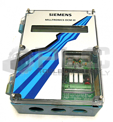 SIEMENS MILLTRONICS OCM III OPEN CHANNEL METER CONTROLLER