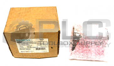 NEW SIEMENS 48ASF3M20 OVERLOAD RELAY