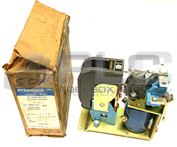 NEW SYLVANIA 74U12 DC CONTACTOR A74-266402A 600VDC *READ*