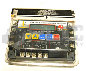 NEW COMPONENTS EAC-8000 LINEBACKER PHASE PROTECTOR 