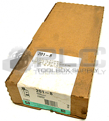 NEW SEALED 201-8 WHITE RODGERS SPACE THERMOSTAT 