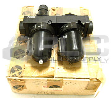 NEW NORGREN L15-000-MP90 & B15-096-F3L0 OIL FILTER REGULATOR M8H-A68-F39D