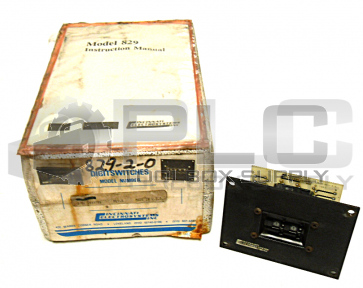 NEW CINCINNATI 829-2-0 DIGIT SWITCHES 