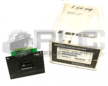 NEW GREYLINE 829-1-AC-K OPERATOR INTERFACE TOTAL CONTROL