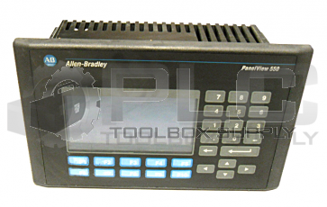 ALLEN BRADLEY 2711-K5A8 /F PANEL VIEW 550 SER F