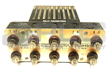 GENERAL ELECTRIC 12XLA12A1 RELAY CONNECTION TEST PLUG 