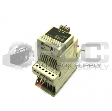 ALLEN BRADLEY 160-BA04NSF1 /C SPEED CONTROLLER 380-460V 4.6A W/ 160-DN2 /A 