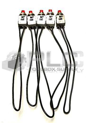 NEW LOT OF 5 MICROSWITCH 2PB12-T2 0829 PUSH BUTTON 2PB12