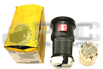 NEW HUBBELL HBL2733SW RECEPTACLE 