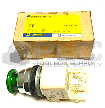 NEW SQUARE D 9001-K2L1G20H13 GREEN PUSH BUTTON 