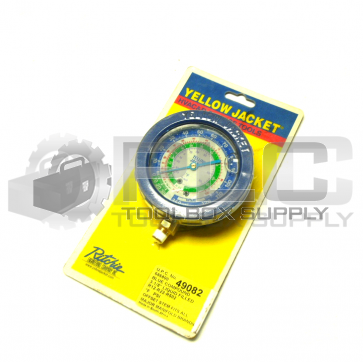 NEW RITCHIE YELLOW JACKET 49082 LIQUID FILLED GAUGE