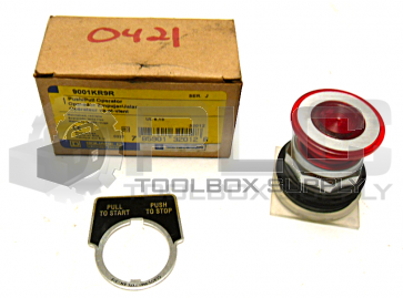 NEW SQUARE D 9001KR9R PUSH/PULL BUTTON 