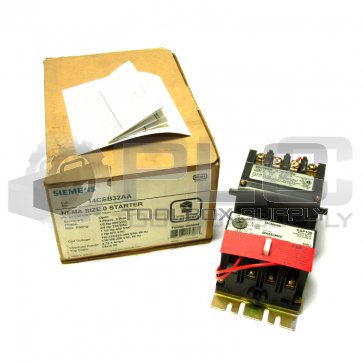 NEW SIEMENS 14CSB32AA NEMA SIZE 0 STARTER STARTER