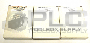 NEW LOT OF 3 METTLER TOLEDO 14716100A INKED BLACK CARTRIDGE 