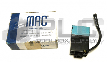 NEW MAC PME-111DABE PILOT VALVE, 110/120V 50/60HZ, 6.8W, 25 TO 150PSI
