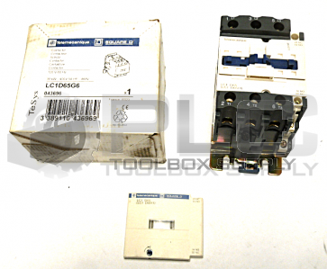 NEW TELEMECANIQUE LC1D65G6 CONTACTOR SQUARE D 