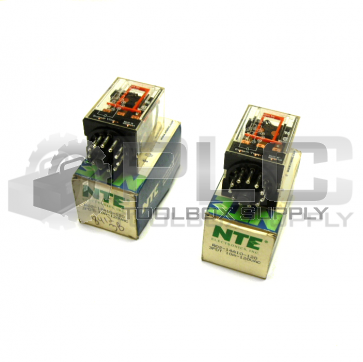 LOT OF 2 NEW NTE R02-14A10-120 RELAY