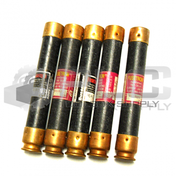 LOT OF 5 NEW FUSETRON FRS-R-2-1/4 FUSE DUAL ELEMENT 600V 