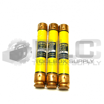 LOT OF 3 NEW LOW-PEAK LPS-RK-3SP FUSE DUEL ELEMENT 