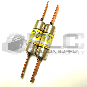 LOT OF 2 NEW LOW-PEAK LPS-RK-100SP TIME DELAY DUAL ELEMENT FUSE