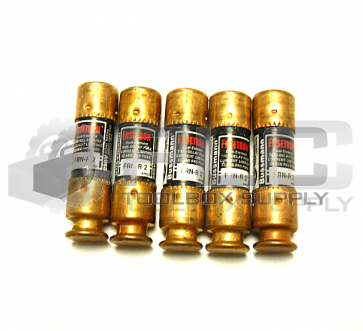 LOT OF 5 NEW FUSETRON FRN-R 2 FUSE DUEL ELEMENT 