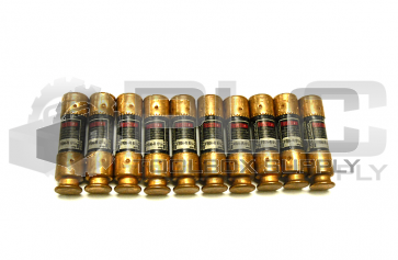 LOT OF 10 NEW FUSETRON FRN-R 6 1/4 FUSE DUEL-ELEMENT 