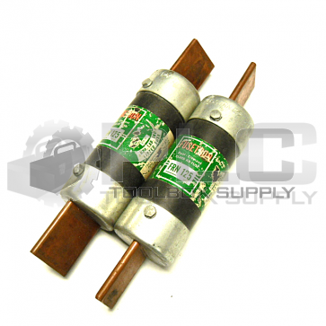 LOT OF 2 NEW FUSETRON FRN 125 FUSE CLASS K9 