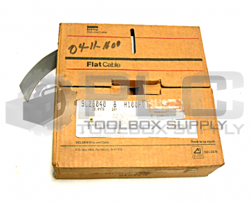 NEW BELDEN 9L28040 FLAT CABLE 100 FT