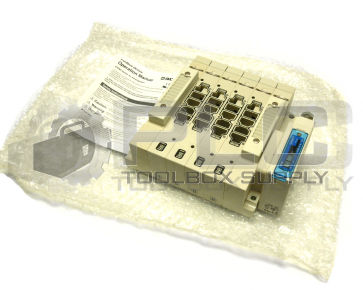 NEW SMC EX260-SEN1 SERIAL INTERFACE UNIT W/ 885V4-DU801246-804 MANIFOLD BLOCK