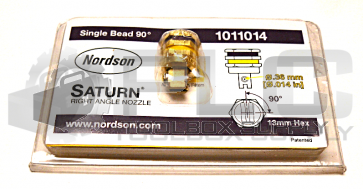NEW NORDSON 1011014 RIGHT ANGLE NOZZLE 