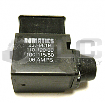 NEW NUMATICS 237-961B SOLENOID VALVE 