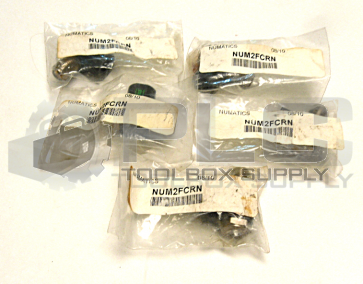 NEW LOT OF 5 NUMATICS 2FCRN FLOW CONTROL VALVE NUM2FCRN