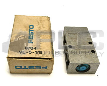 FESTO 9764 PNEUMATIC VALVE VL-5-1/8