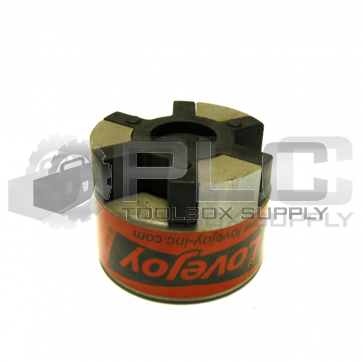 NEW LOVEJOY L-110 1.375 JAW COUPLING WITH 11724 RUBBER COUPLING SPIDER INSERT