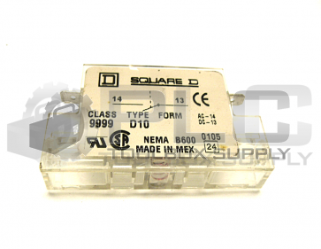 NEW SQUARE D 9999 D10 AUXILIARY CONTACT 