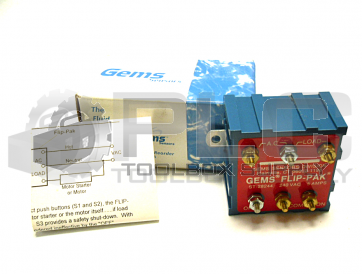 NEW GEMS ST-28244  FLIP-PAC NON-INTRINSICALLY SAFE RELAY 