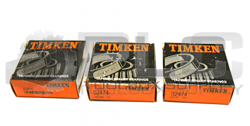 NEW LOT OF 3 TIMKEN 02474 BEARINGS 