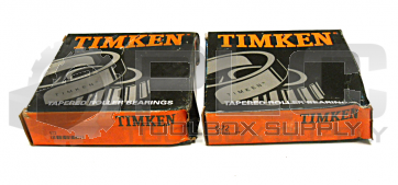 NEW LOT OF 2 TIMKEN 572 BEARINGS