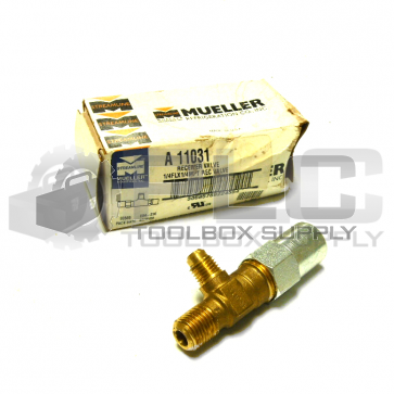 NEW MUELLER A11031 RECEIVER VALVE 1/4"