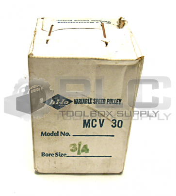 NEW SEALED HI-LO MCV 30 SPEED PULLEY 