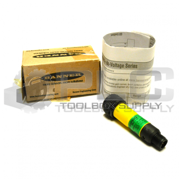 NEW BANNER S18SP6DQ PHOTOELECTRIC SENSOR 