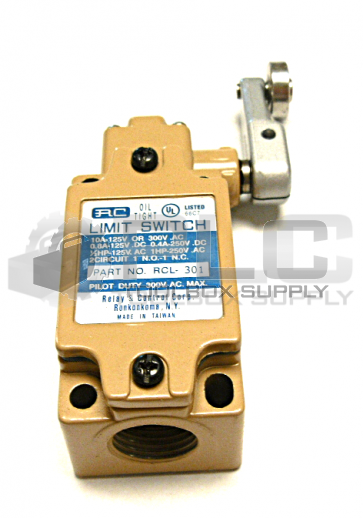 NEW RELAY AND CONTROLS RCL-301 LIMIT SWITCH 