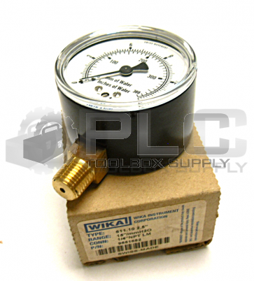 NEW WIKA 9851682 GAUGE 2.5'' 