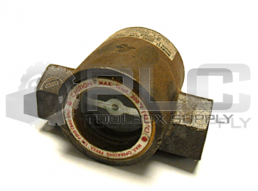NEW MIDWEST 300SS SIGHT FLOW INDICATOR 