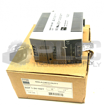 NEW SOLA SDP 1-24-100T POWER SUPPLY 
