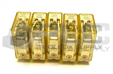 LOT OF 5 IDEC RY2V-U RELAY